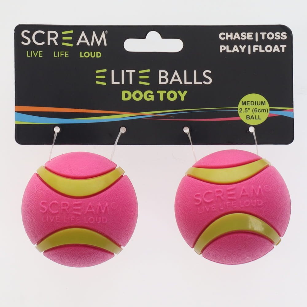 Scream Elite Ball Loud 2pk