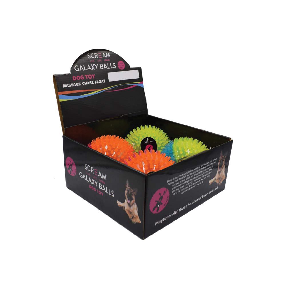 Scream Galaxy Ball Counter Display Large Single
