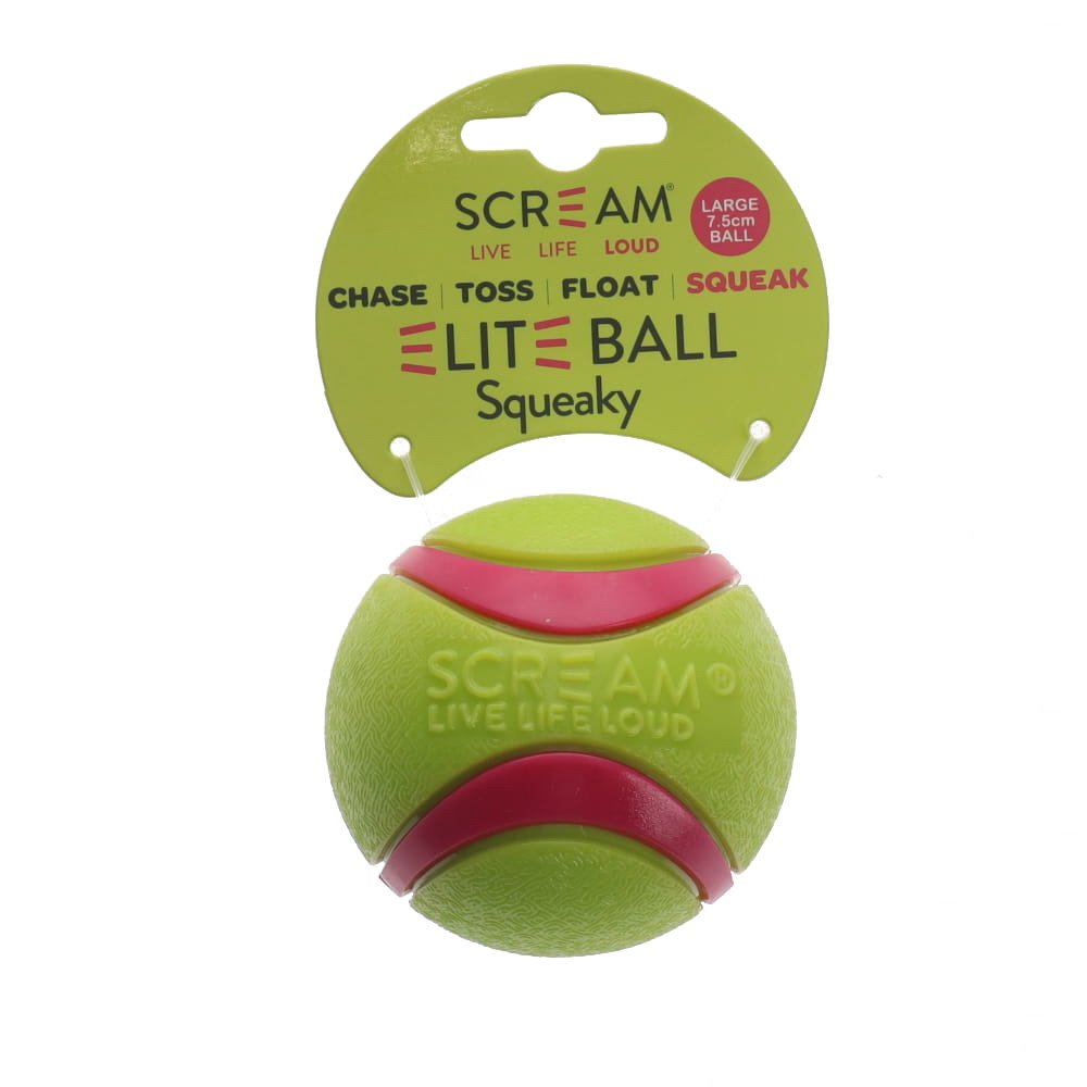 Scream Elite Ball Squeaky Loud Single