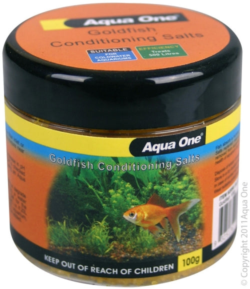 Aqua One Goldfish Conditioning Salt 100g