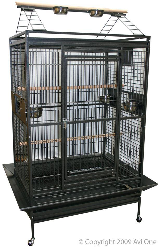 Avi One Parrot Cage W Playpen