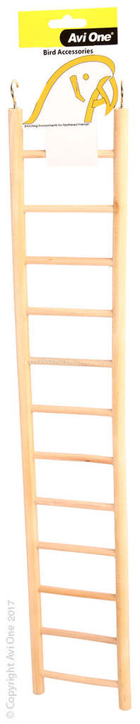 Bird Toy Wooden Ladder 12 Rung