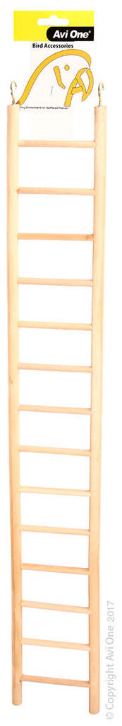 Bird Toy Wooden Ladder 14 Rung