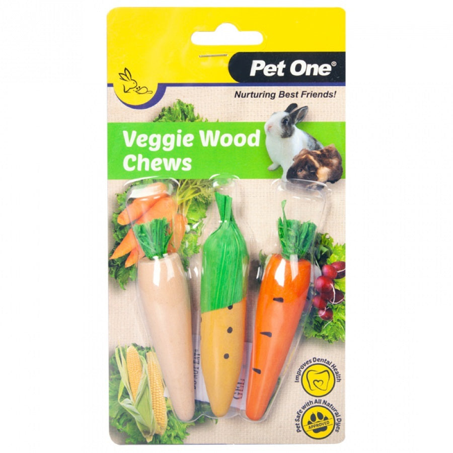 Wood Chews For Small Animals Multipack 3pk Medium