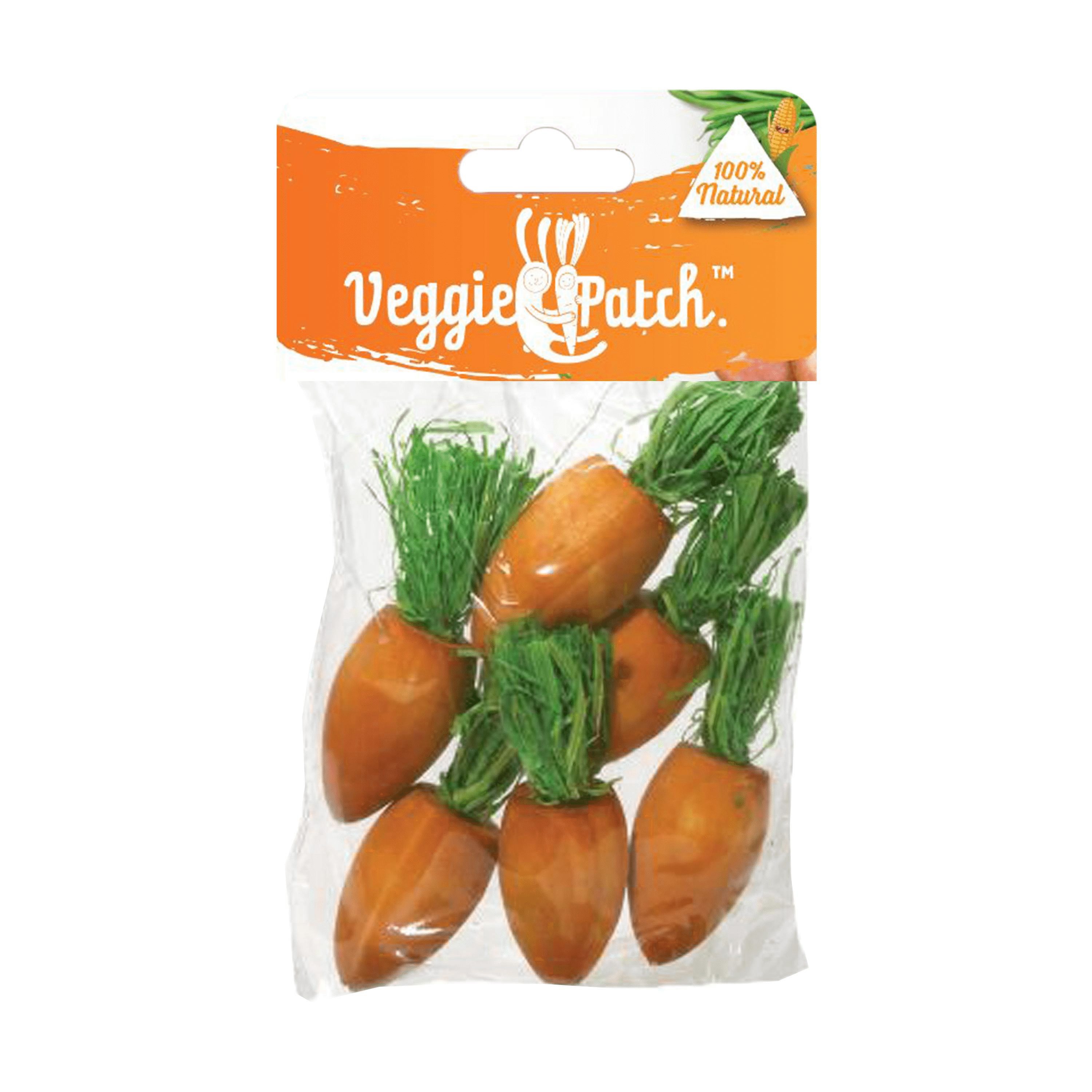Veggie Patch Play Carrot Toys 6pk