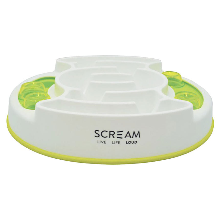Scream Slow Feed Interactive Puzzle Bowl