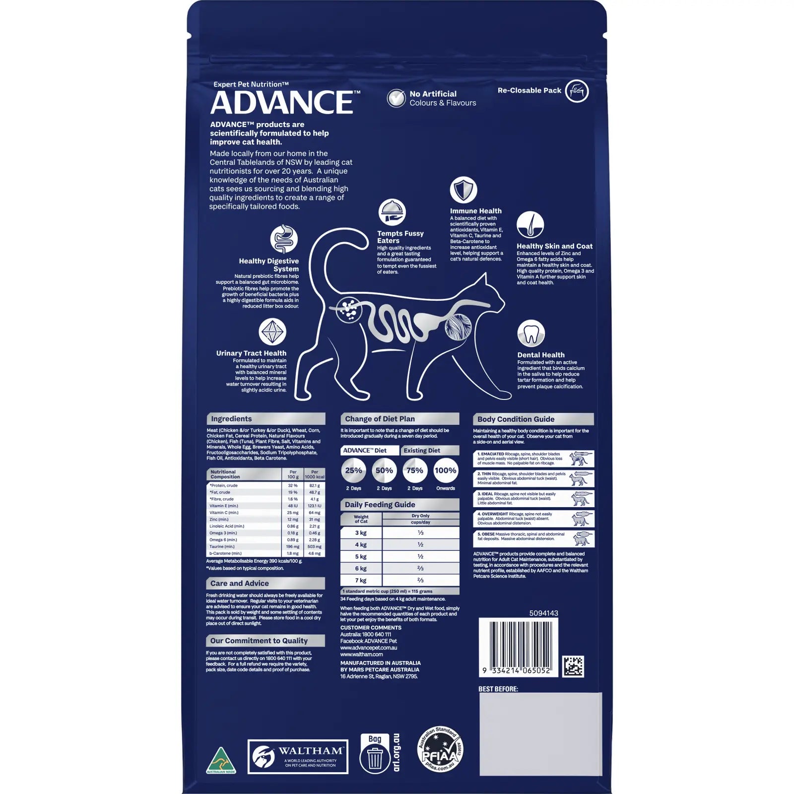 Advance Cat Adult Chicken And Ocean Fish 2kg