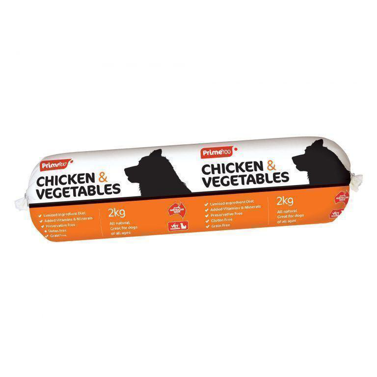 Prime 100 Chicken and Vegetable Cooked Roll