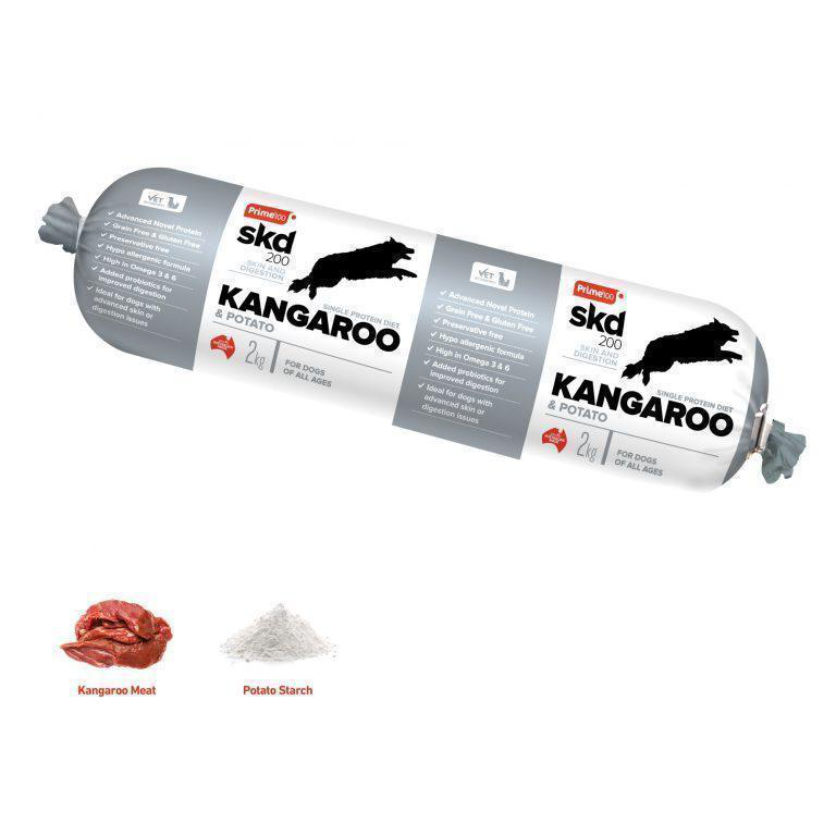 SPD Kangaroo and Potato Fresh Roll 2kg