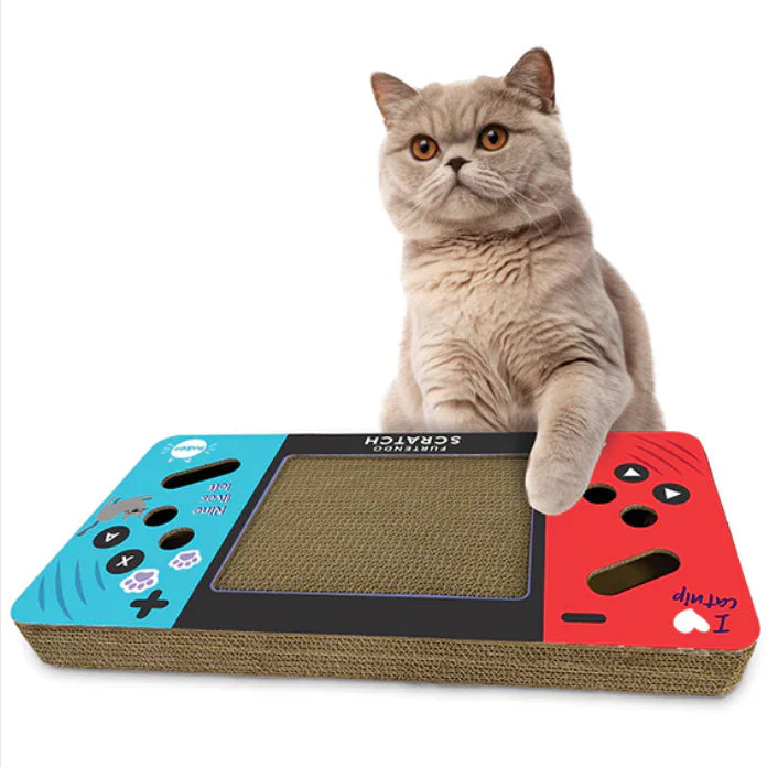 Kazoo Furtendo Switch - Cardboard Cat Scratcher