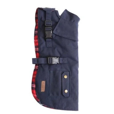 Aussie Oilskin Coat Navy