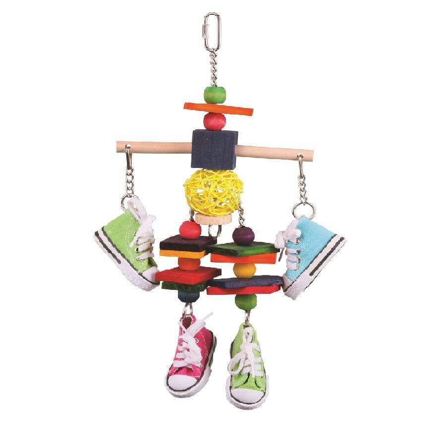 Wooden Tee Toy With Sneakers And Chips Large