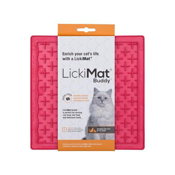 Lickimat Cat Classic Buddy Pink