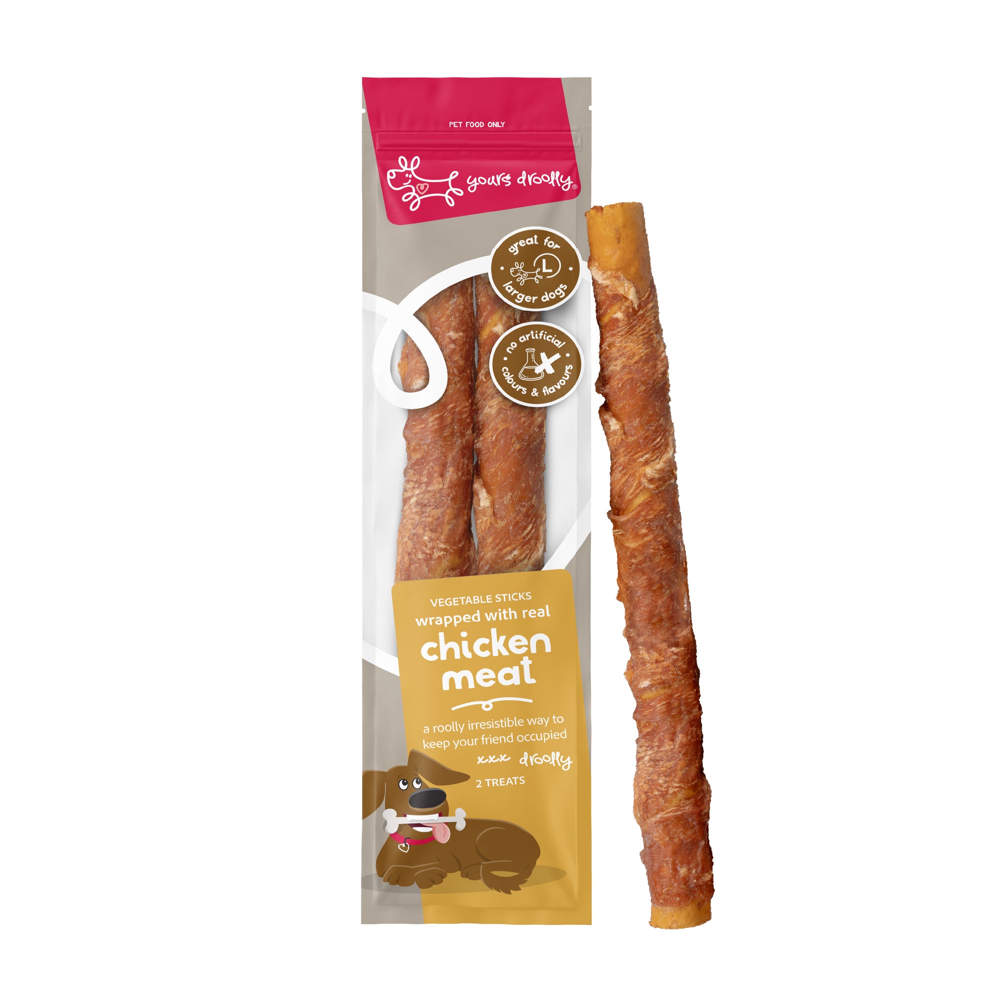 Yours Droolly Wrapped Sticks