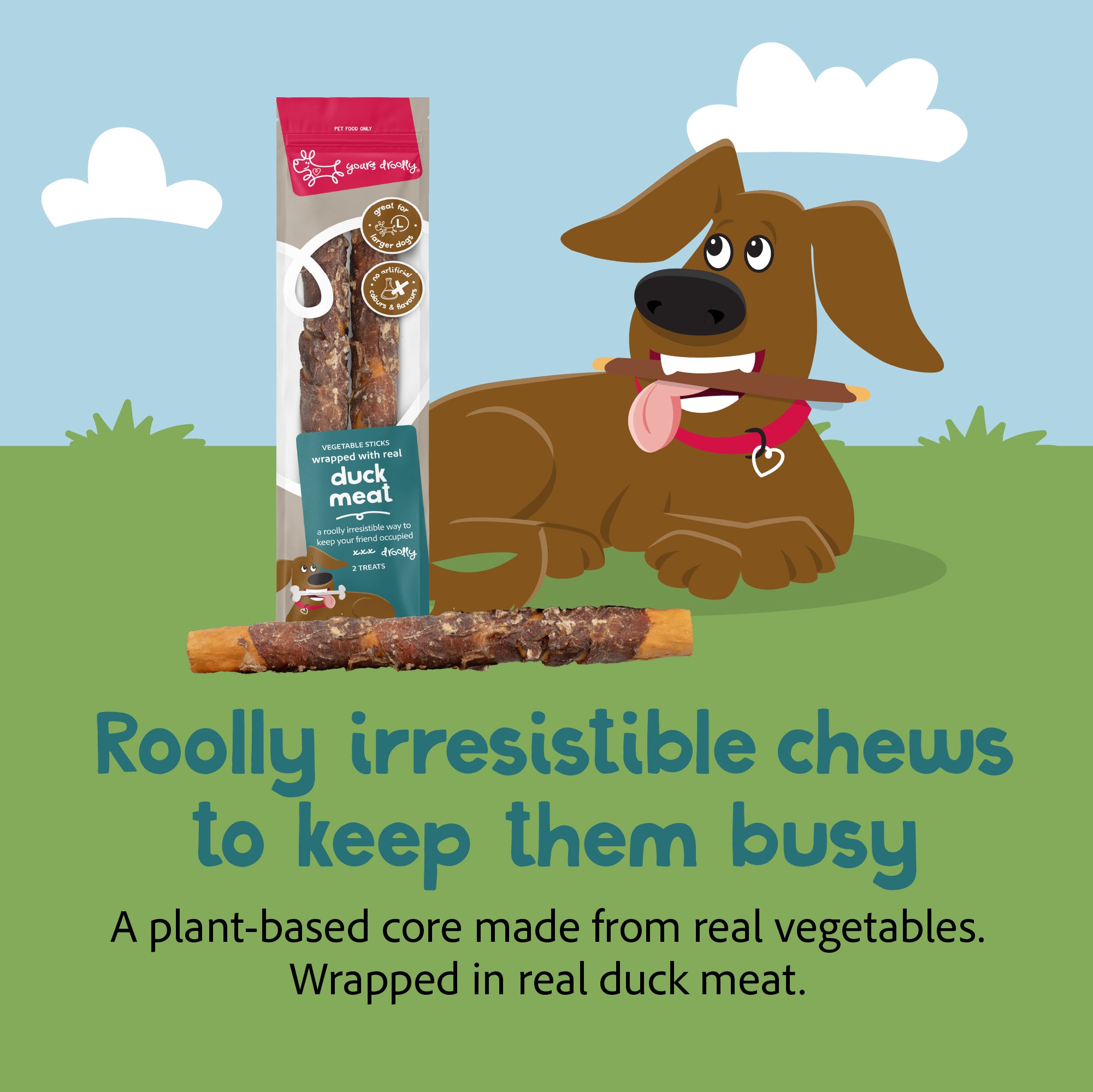 Yours Droolly Wrapped Sticks