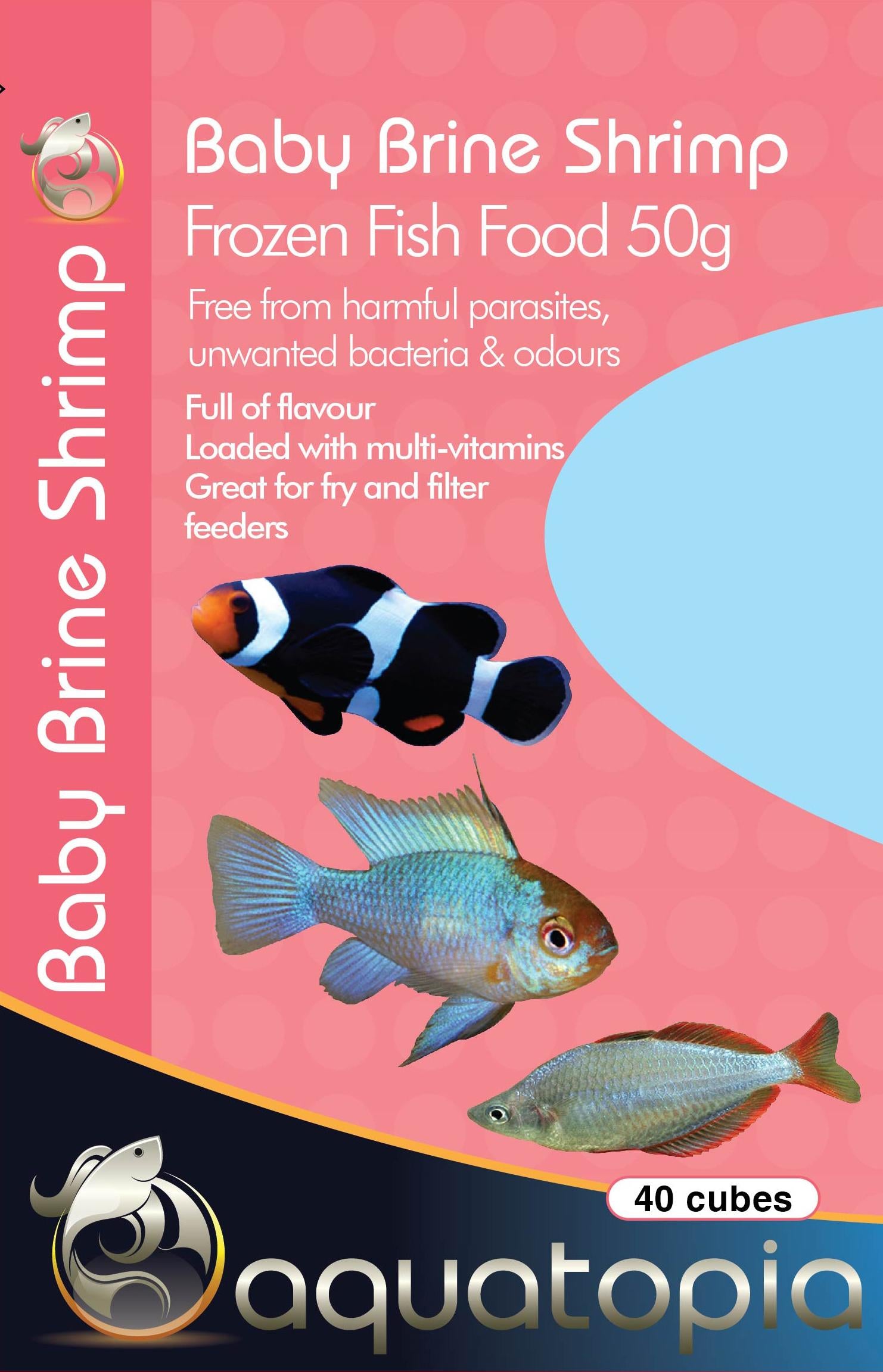 Aquatopia Frozen Baby Brine Shrimp 50g