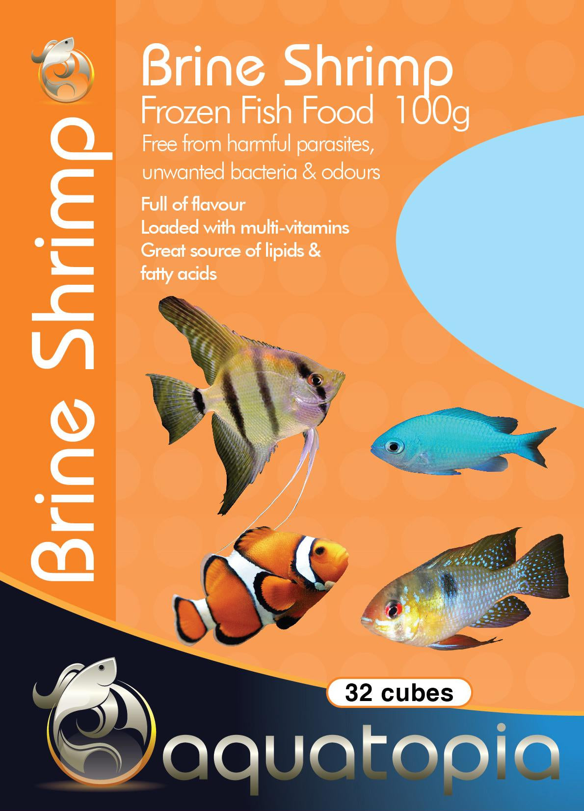 Aquatopia Frozen Brine Shrimp 100g