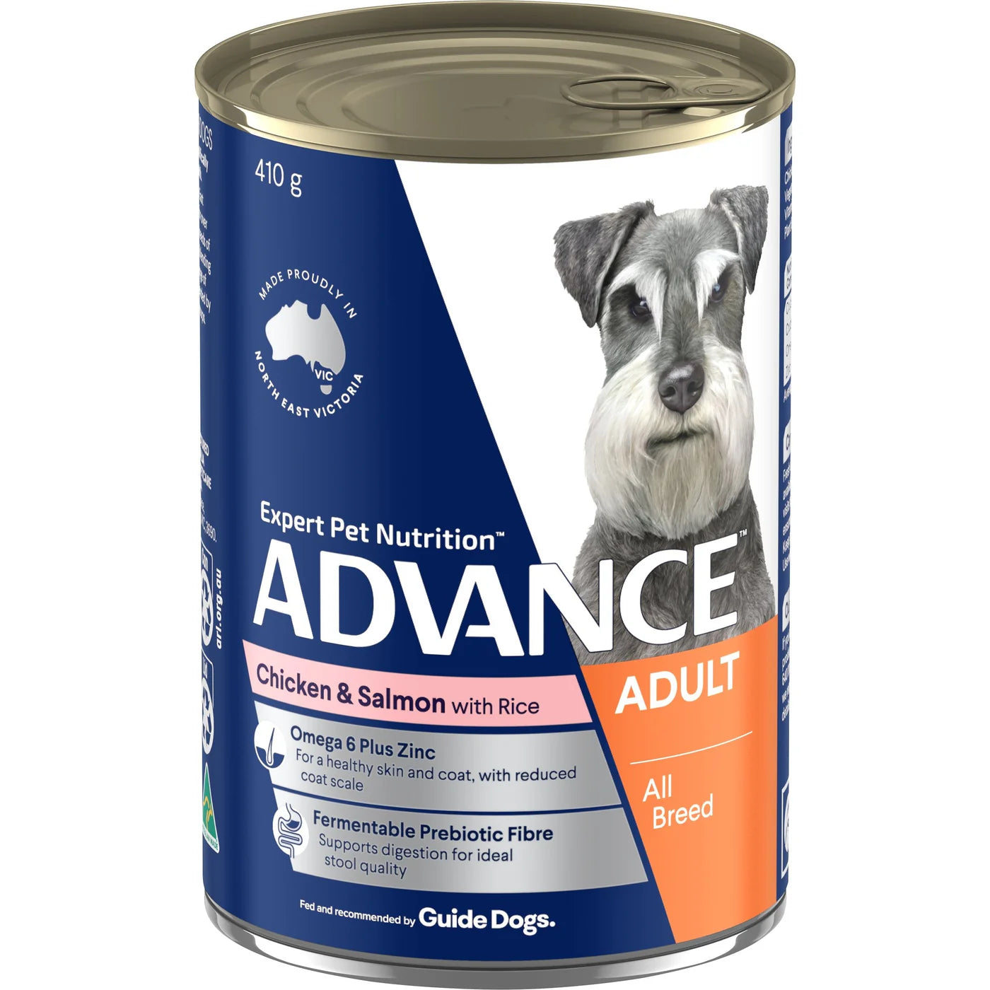 Advance Dog Wet Salmon and Chicken 410g