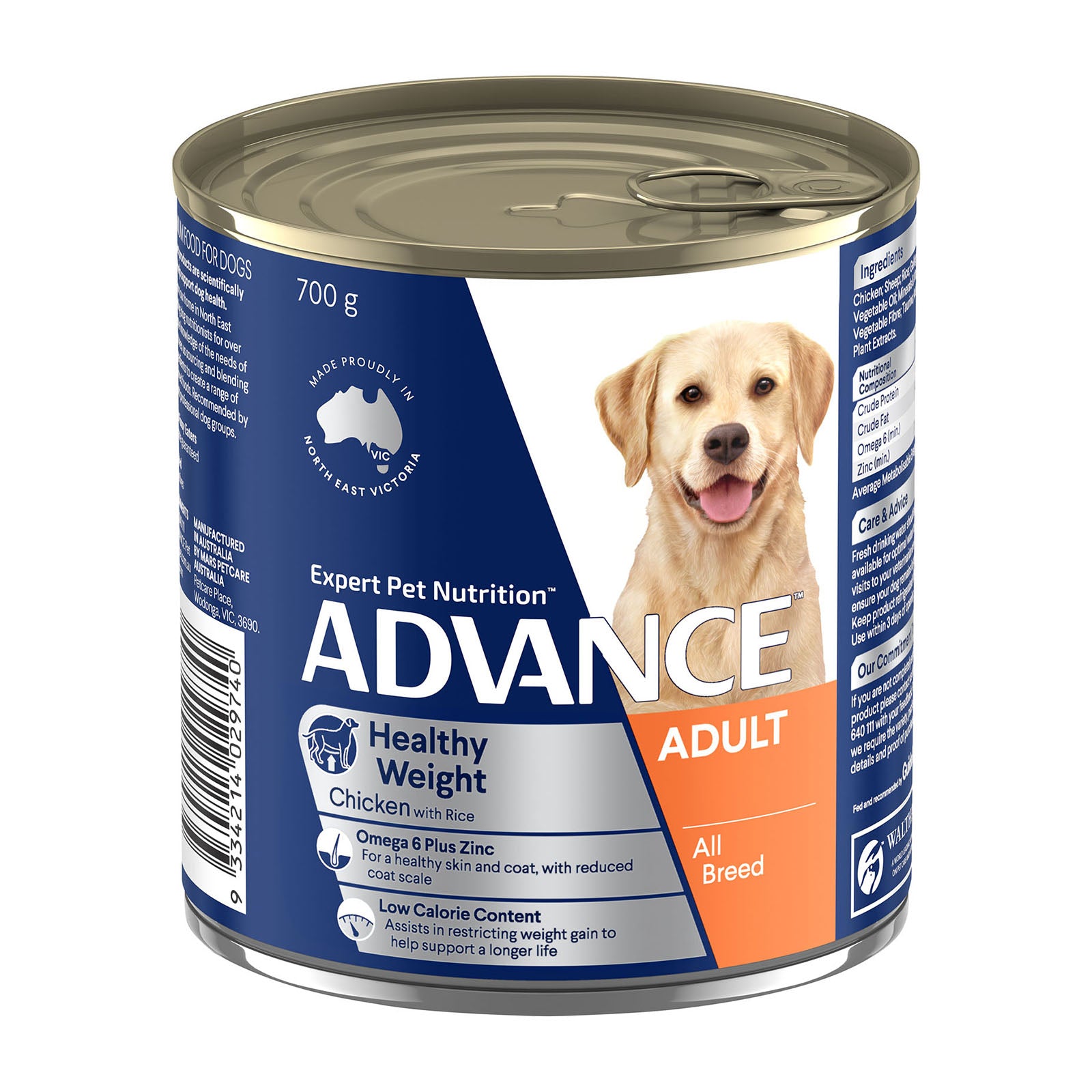 Advance Dog Wet Weight Control 700g