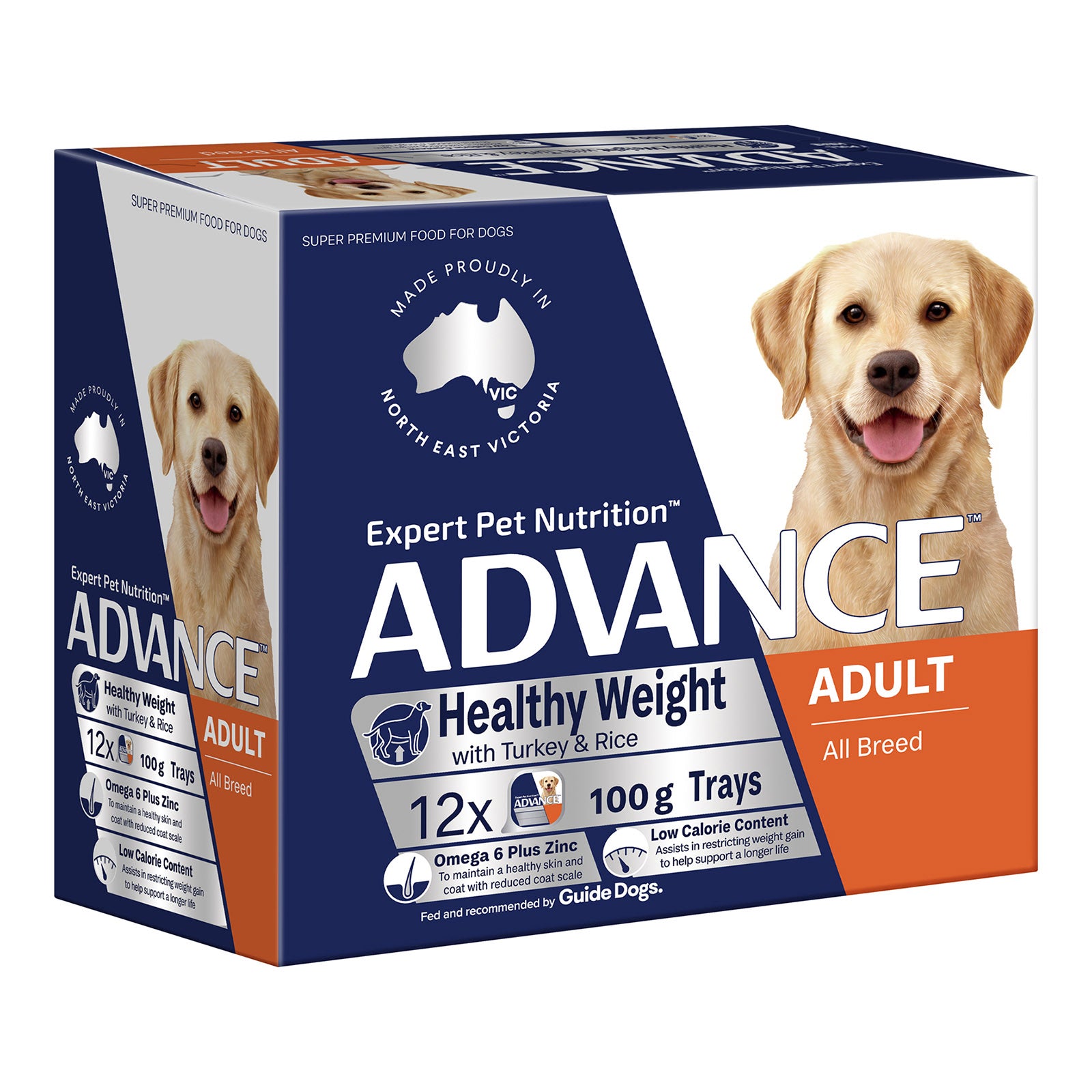 Advance Healthy Weight Turkey And Rice 100g