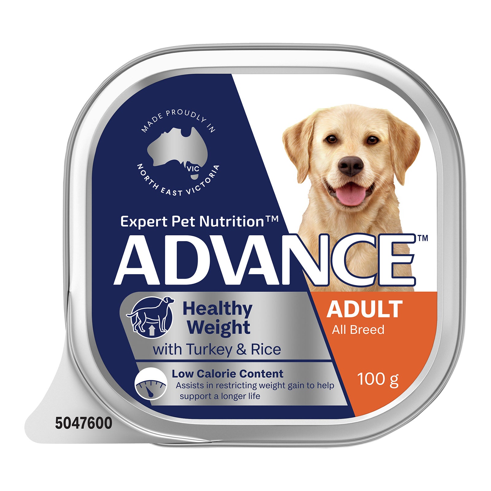 Advance Healthy Weight Turkey And Rice 100g