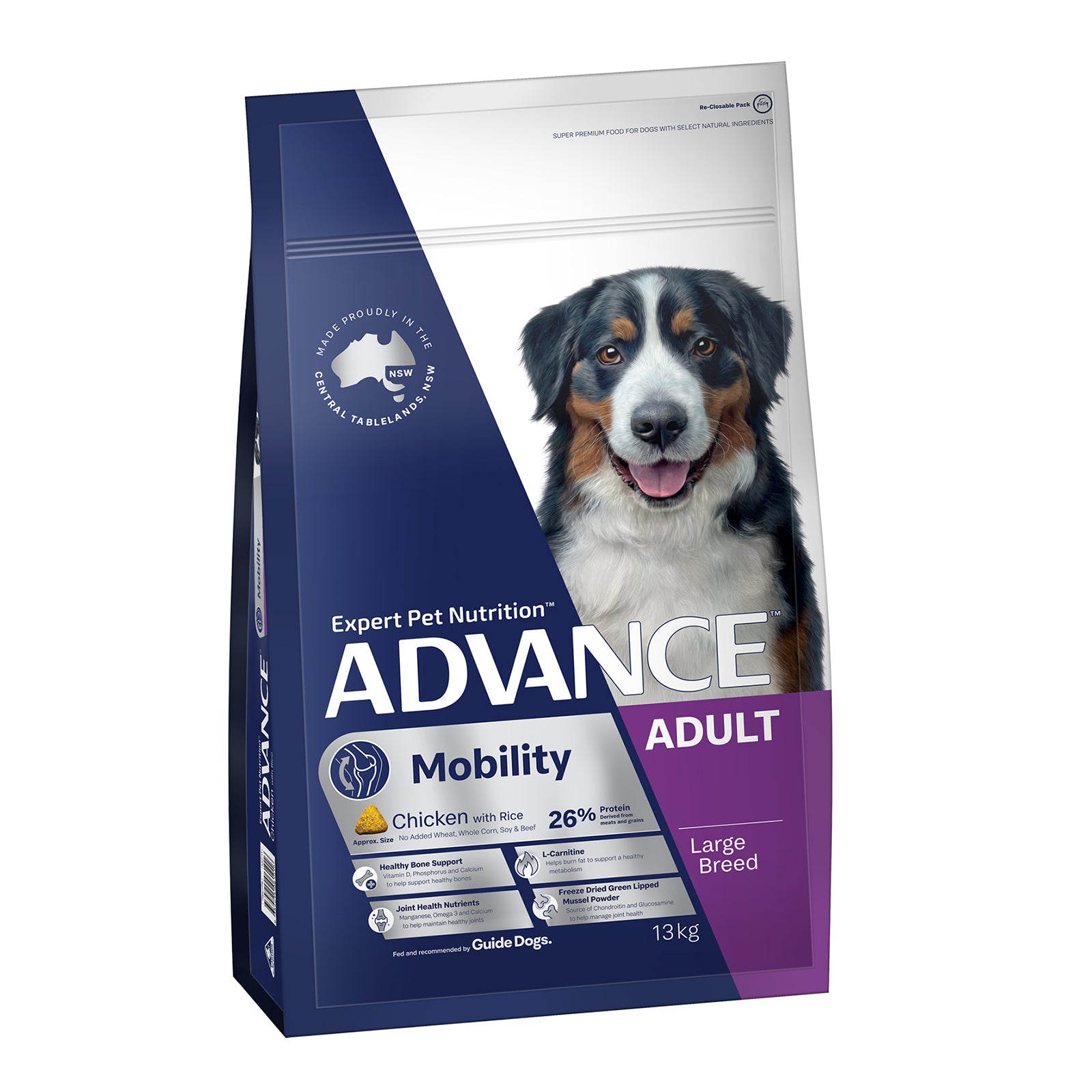 Advance Dog Dry Large Breed Mobility 13KG