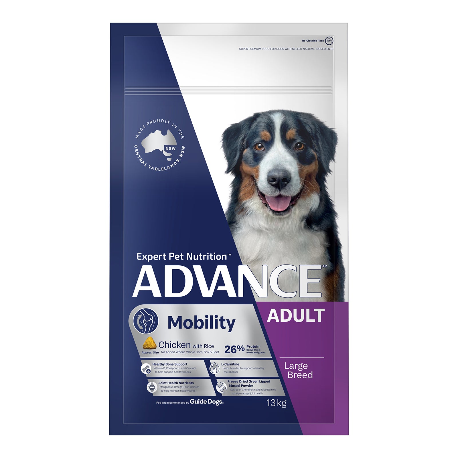 Advance Dog Dry Large Breed Mobility 13KG