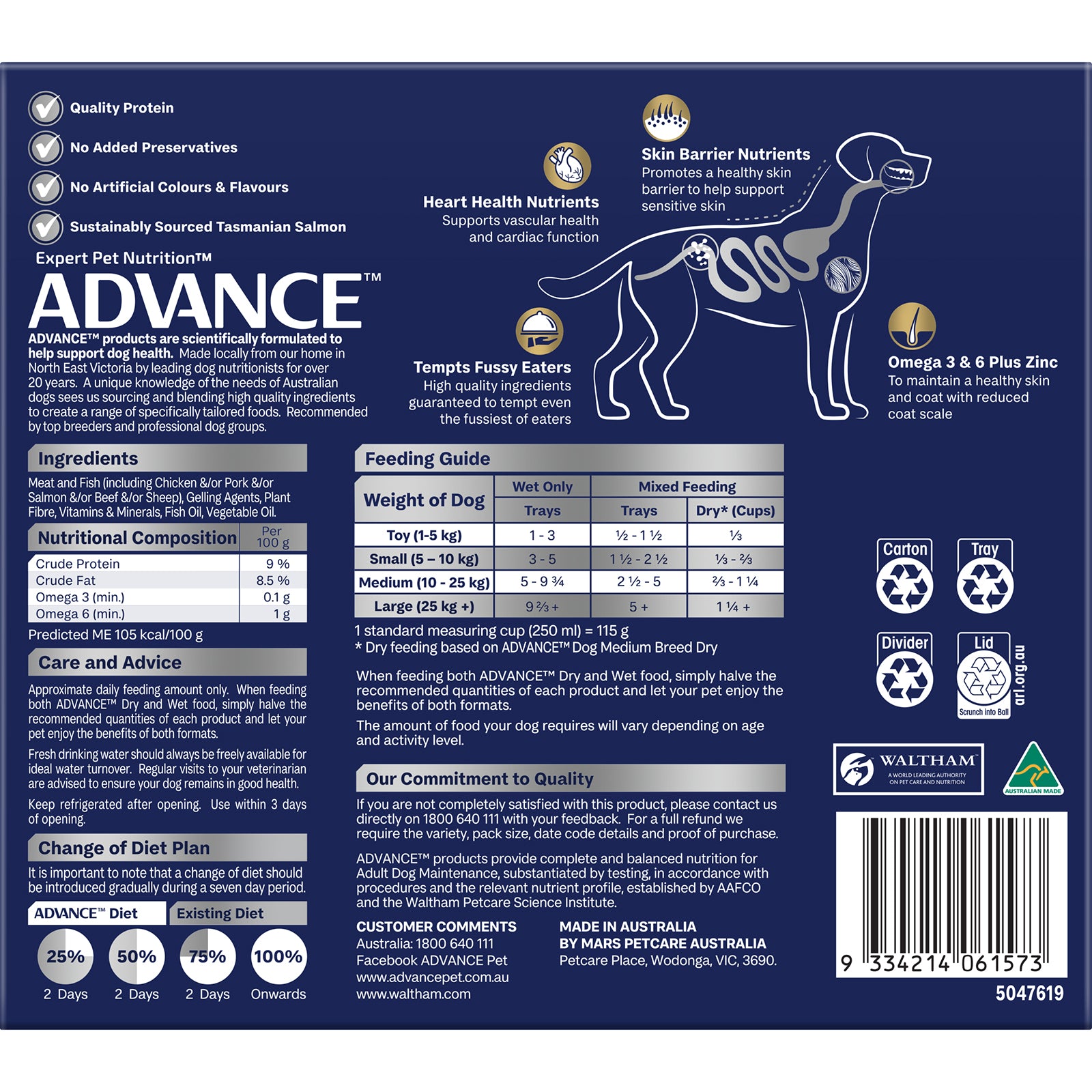 Advance Oodles Salmon