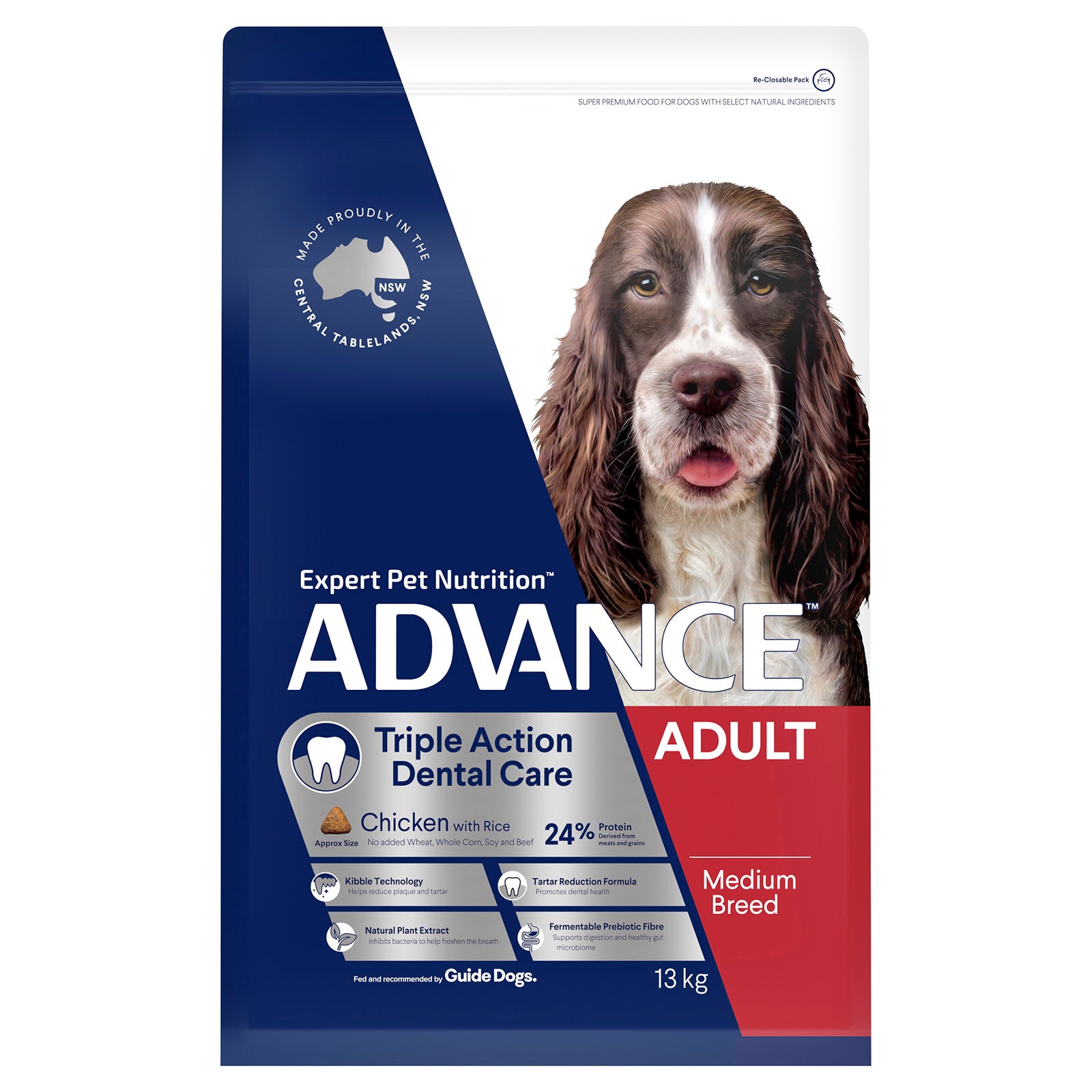 Advance Dog Dry Dental All Breed 13kg