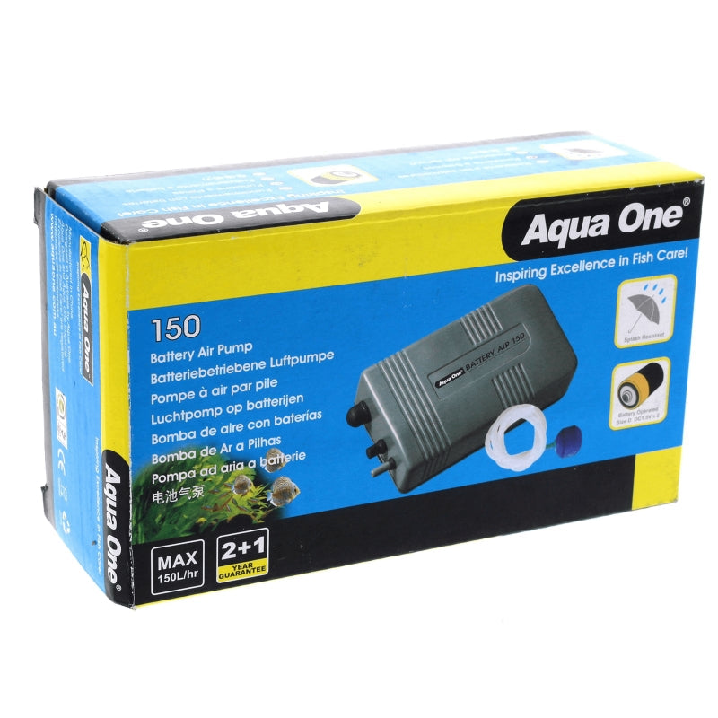 Aqua One Battery Air Pump Splash Resistant