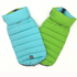 Jacket Puffer Reversible Aqua & Lime