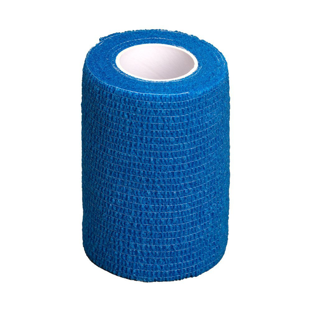 Easy-rip Cohesive Bandage Blue 7.5cm X 4.5m