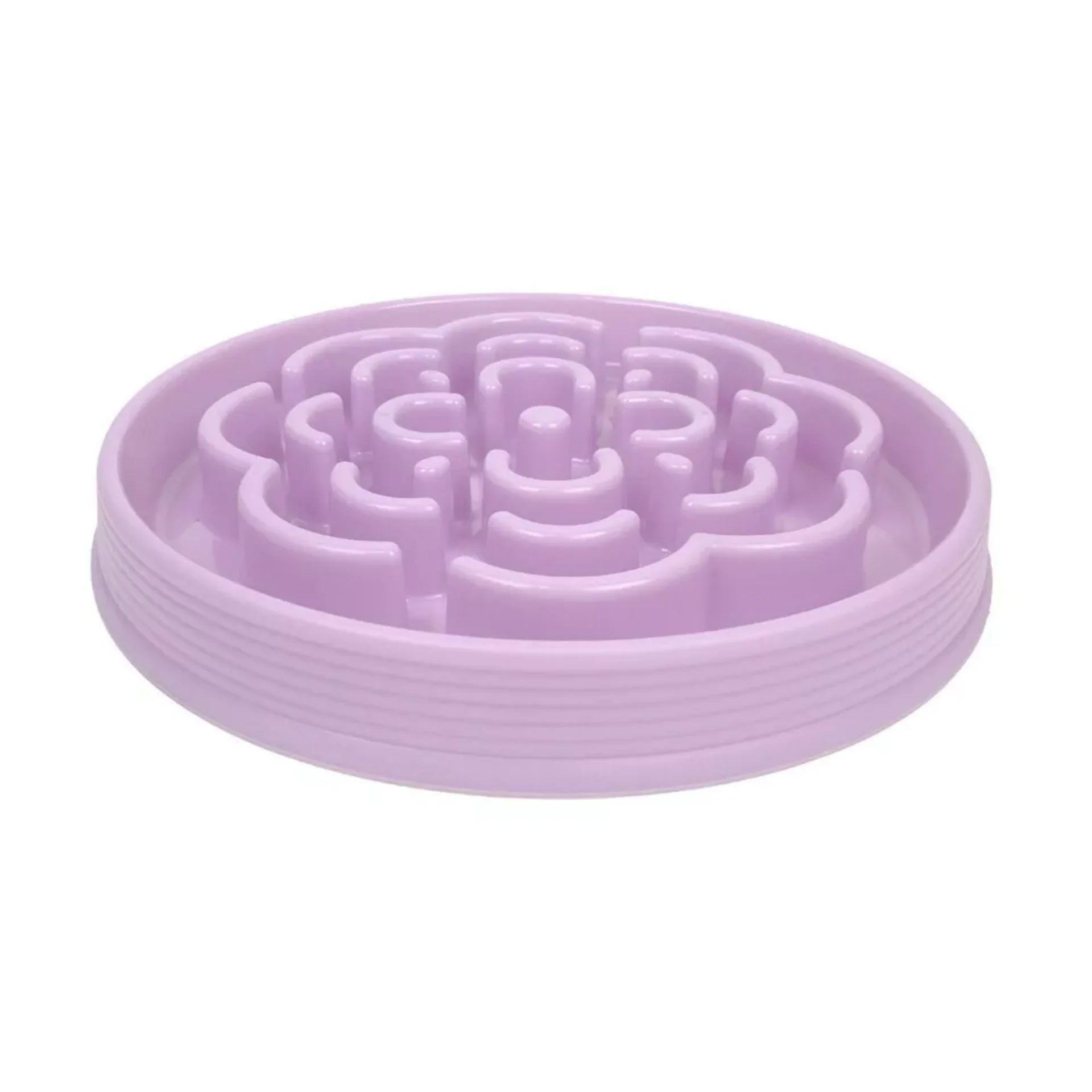 Barkley & Bella Dog Slow Chow Feeder Lilac Large