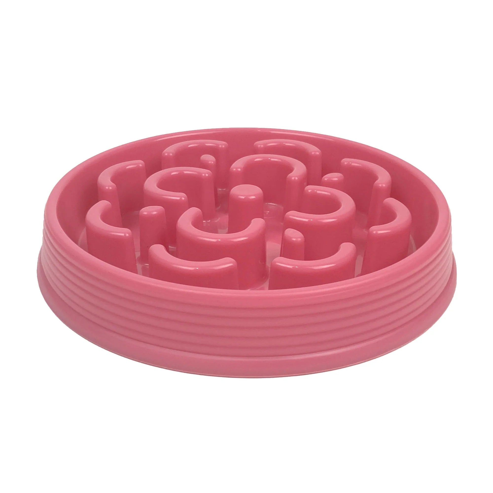 Barkley & Bella Dog Slow Chow Feeder Pink Medium