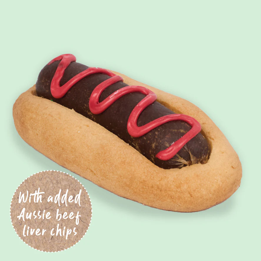 Barneys Barkery Dog Pawty Hot Dog