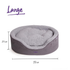 Bed Manhattan Grey Large