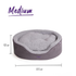 Bed Manhattan Grey Medium