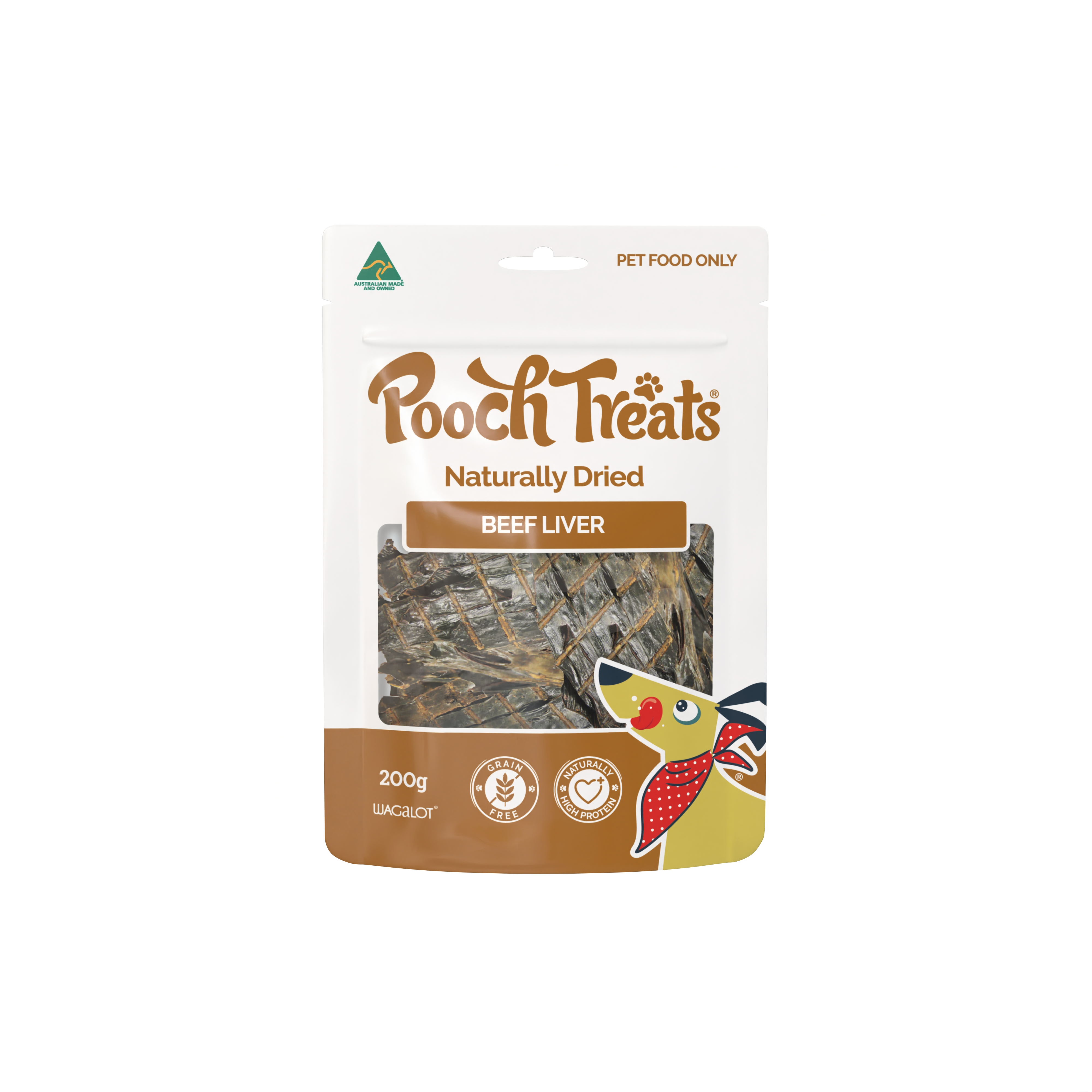 Pooch Treats Beef Liver 200g