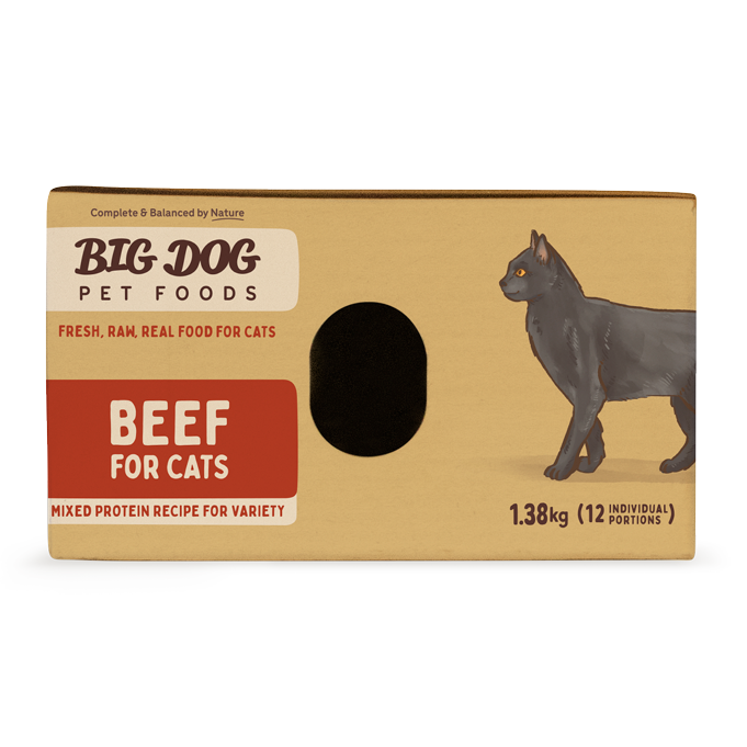 Big Dog Barf Cat Beef 1.38kg