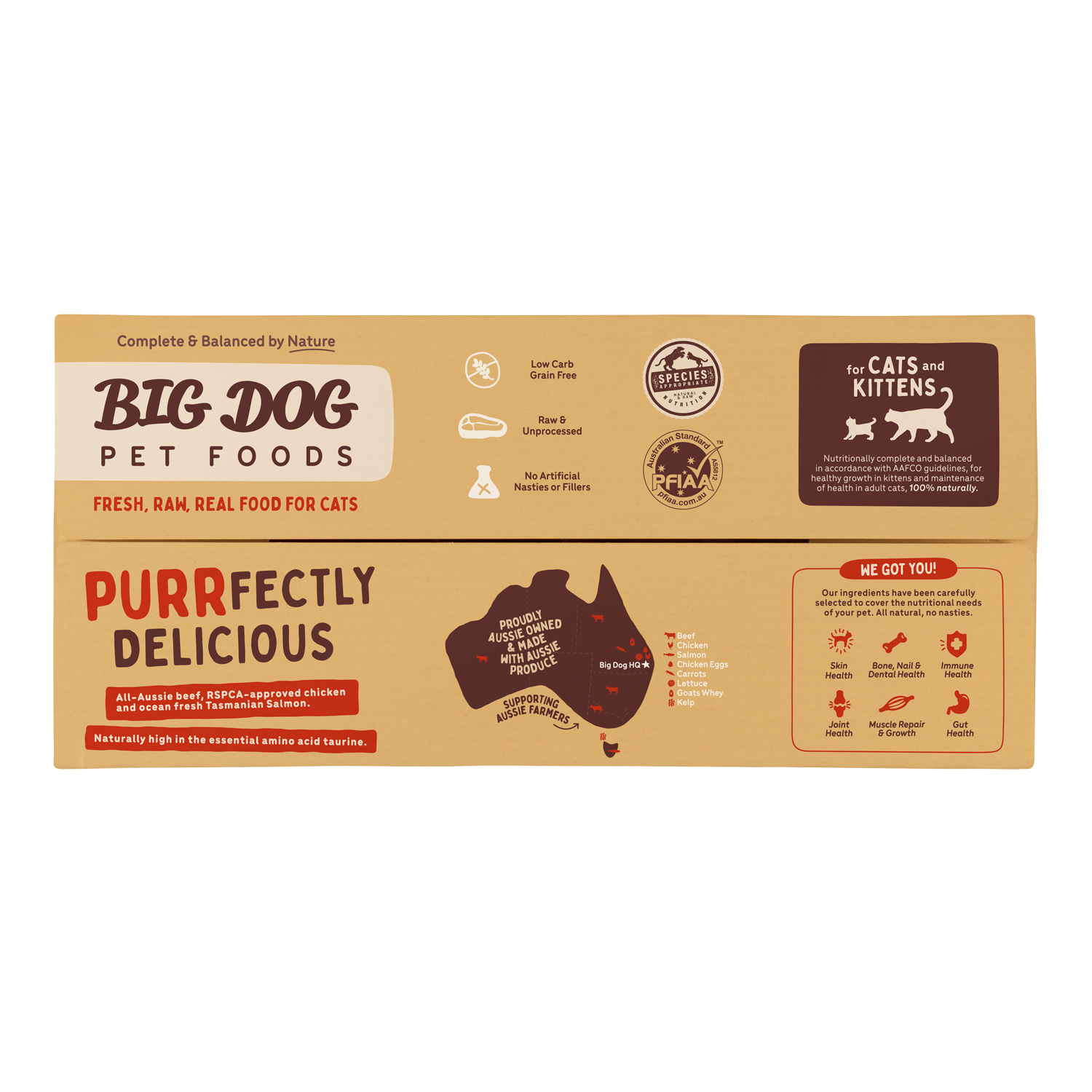 Big Dog Barf Cat Beef 1.38kg