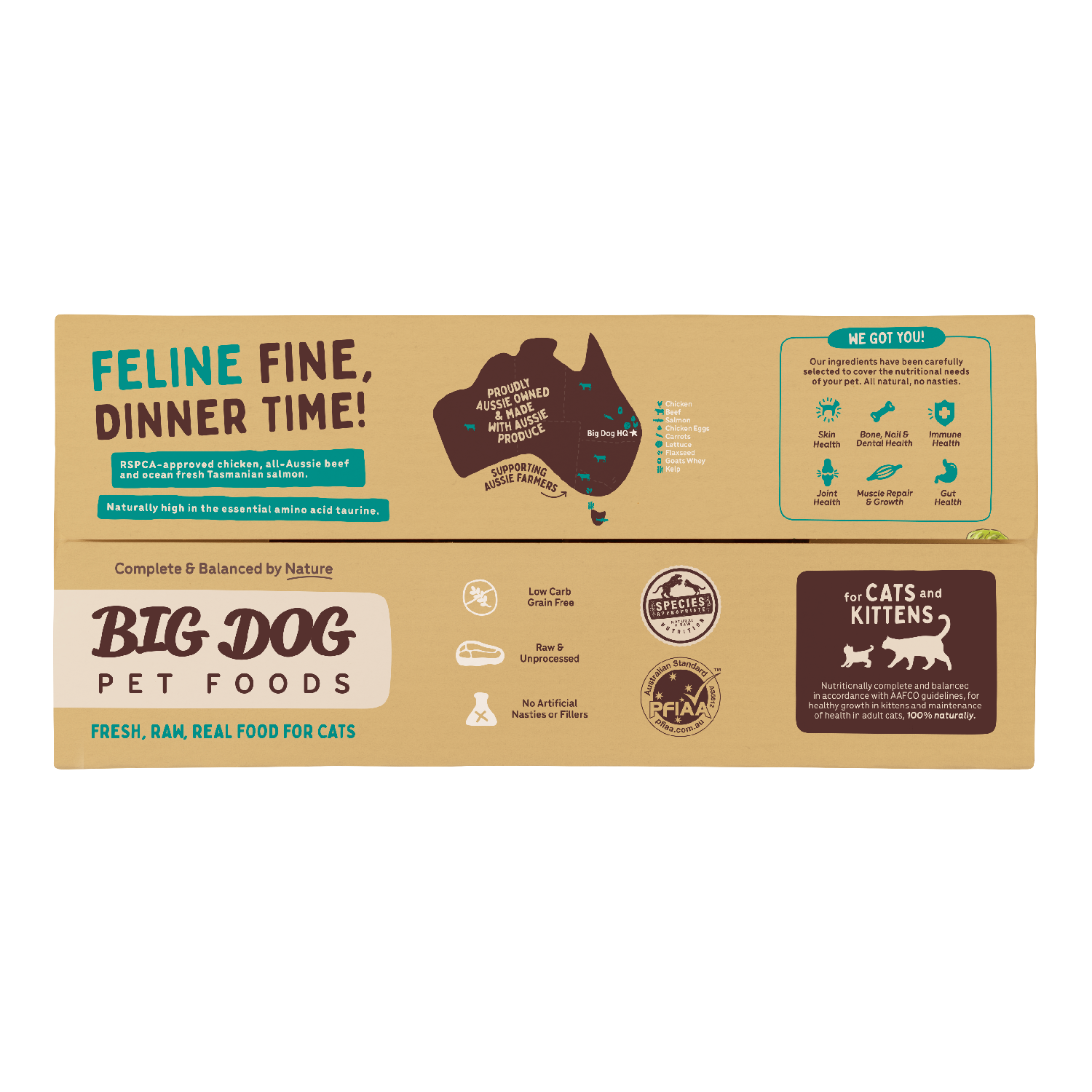 Big Dog Barf Cat Chicken 1.38KG