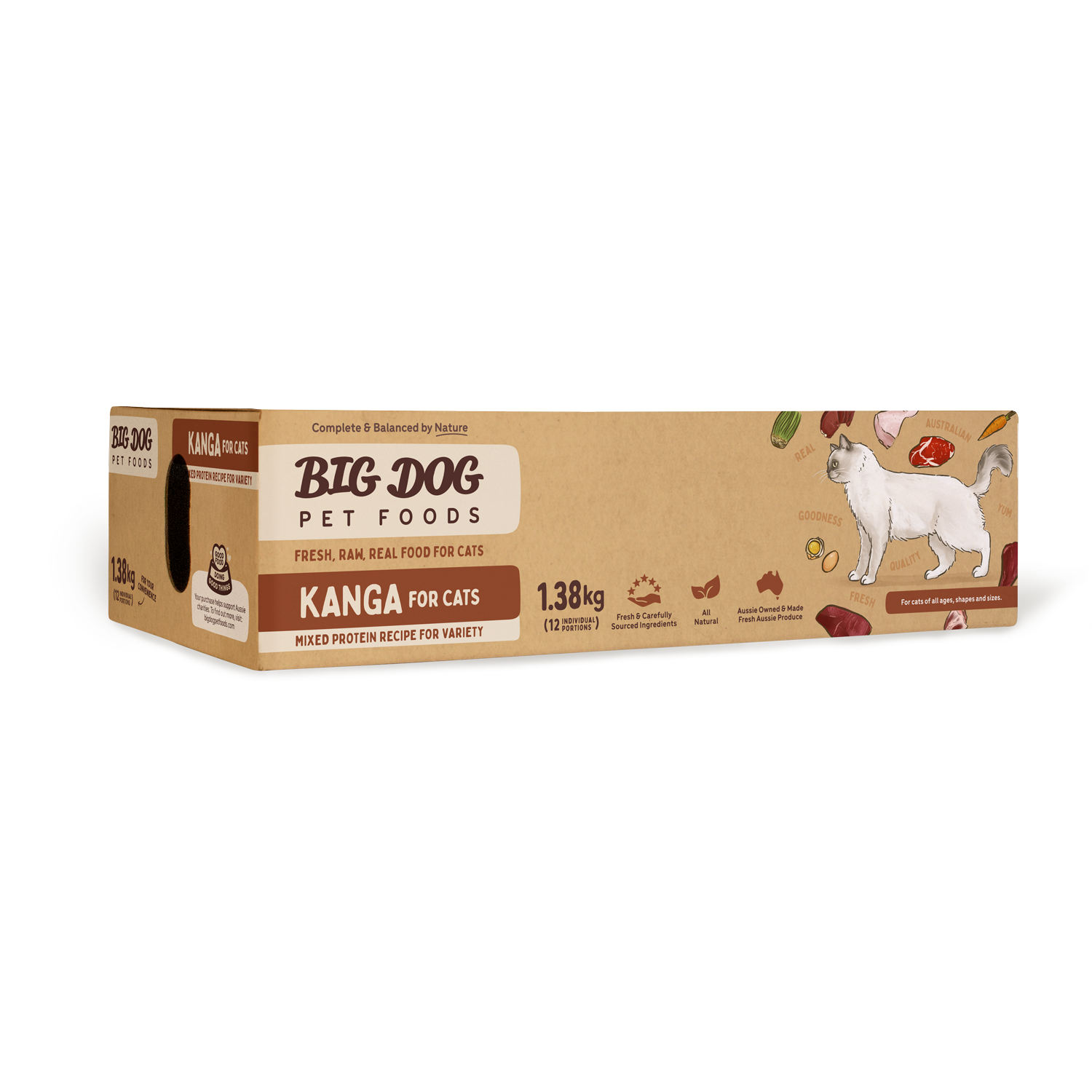 Big Dog Barf Cat Kangaroo 1.38KG