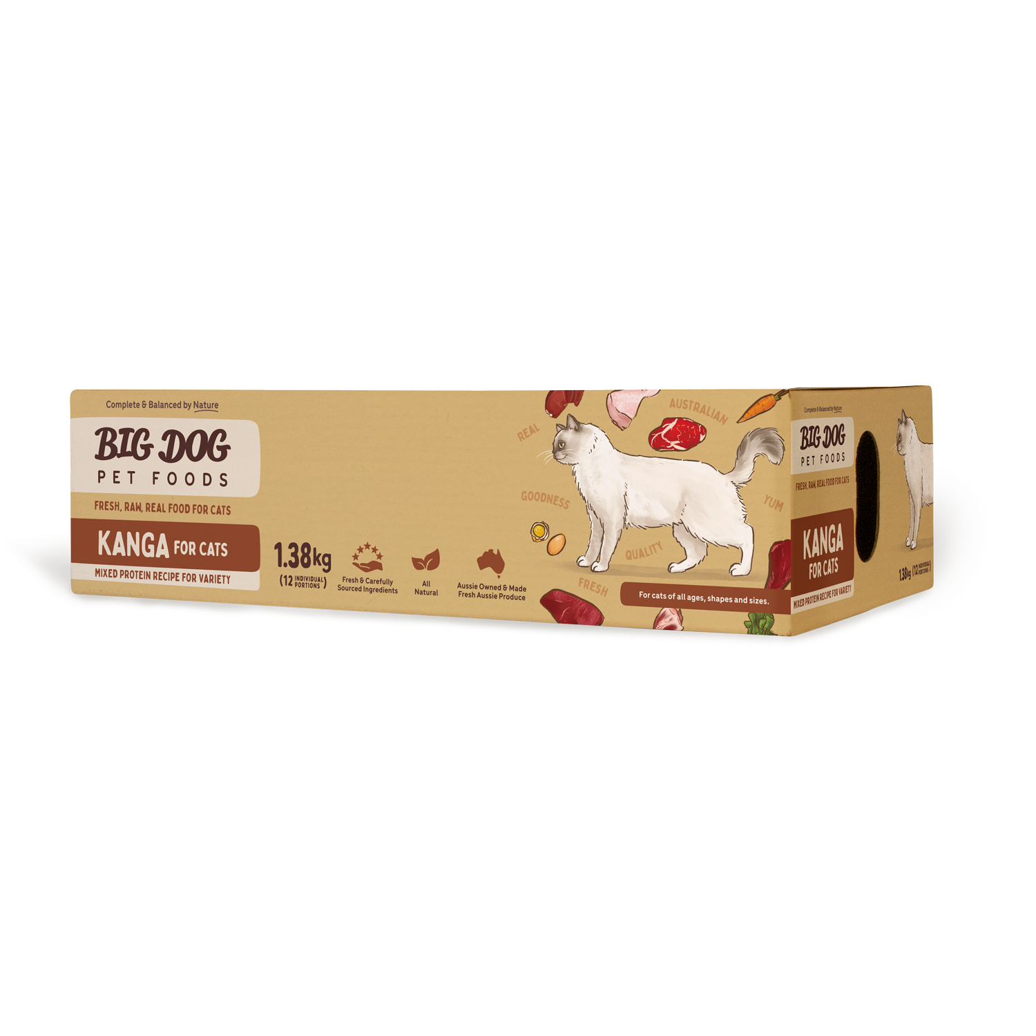 Big Dog Barf Cat Kangaroo 1.38KG