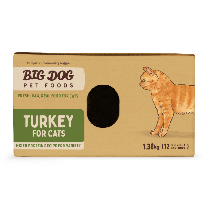 Big Dog Barf Cat Turkey 1.38KG