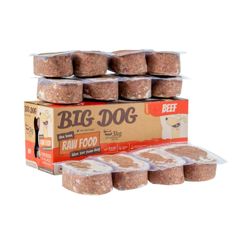 Big Dog Barf Dog Beef 3KG