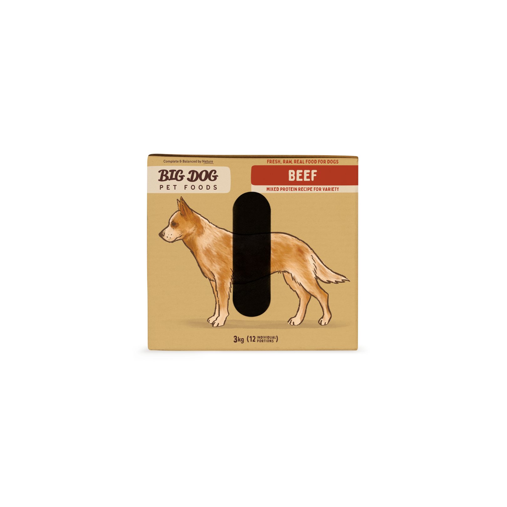 Big Dog Barf Dog Beef 3KG