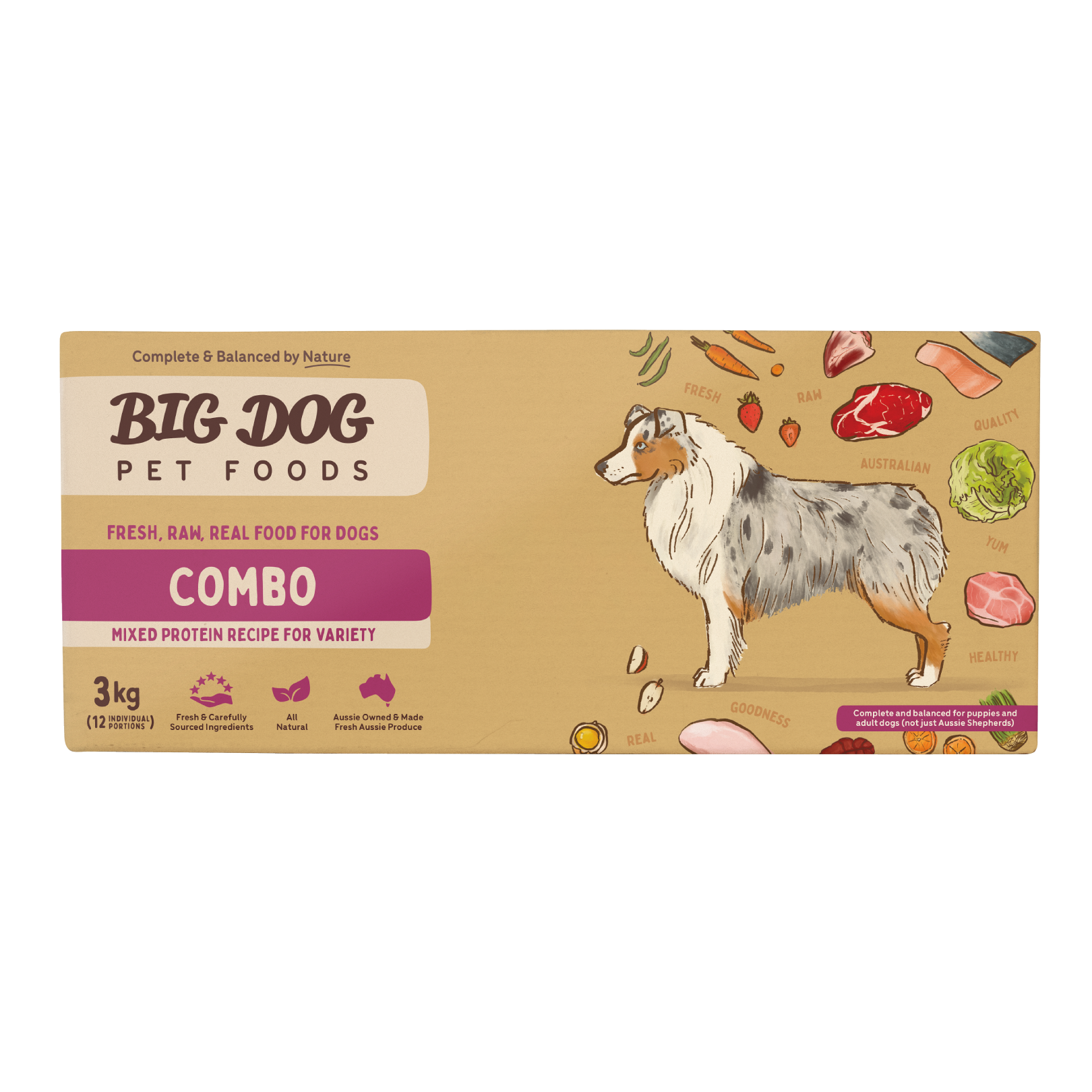 Big Dog Barf Dog Combo 3KG
