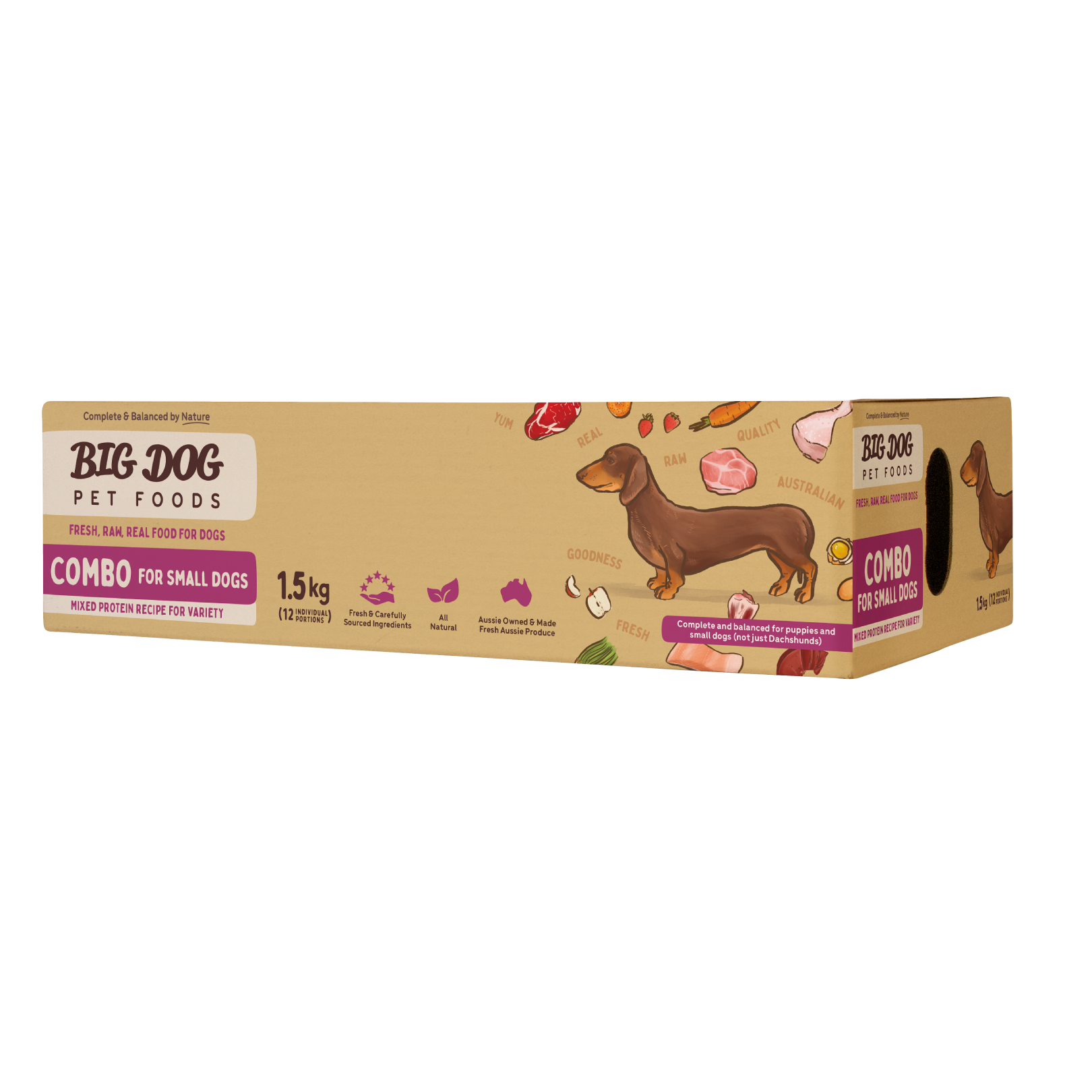 Big Dog Barf Dog Combo Small Dog 1.5KG