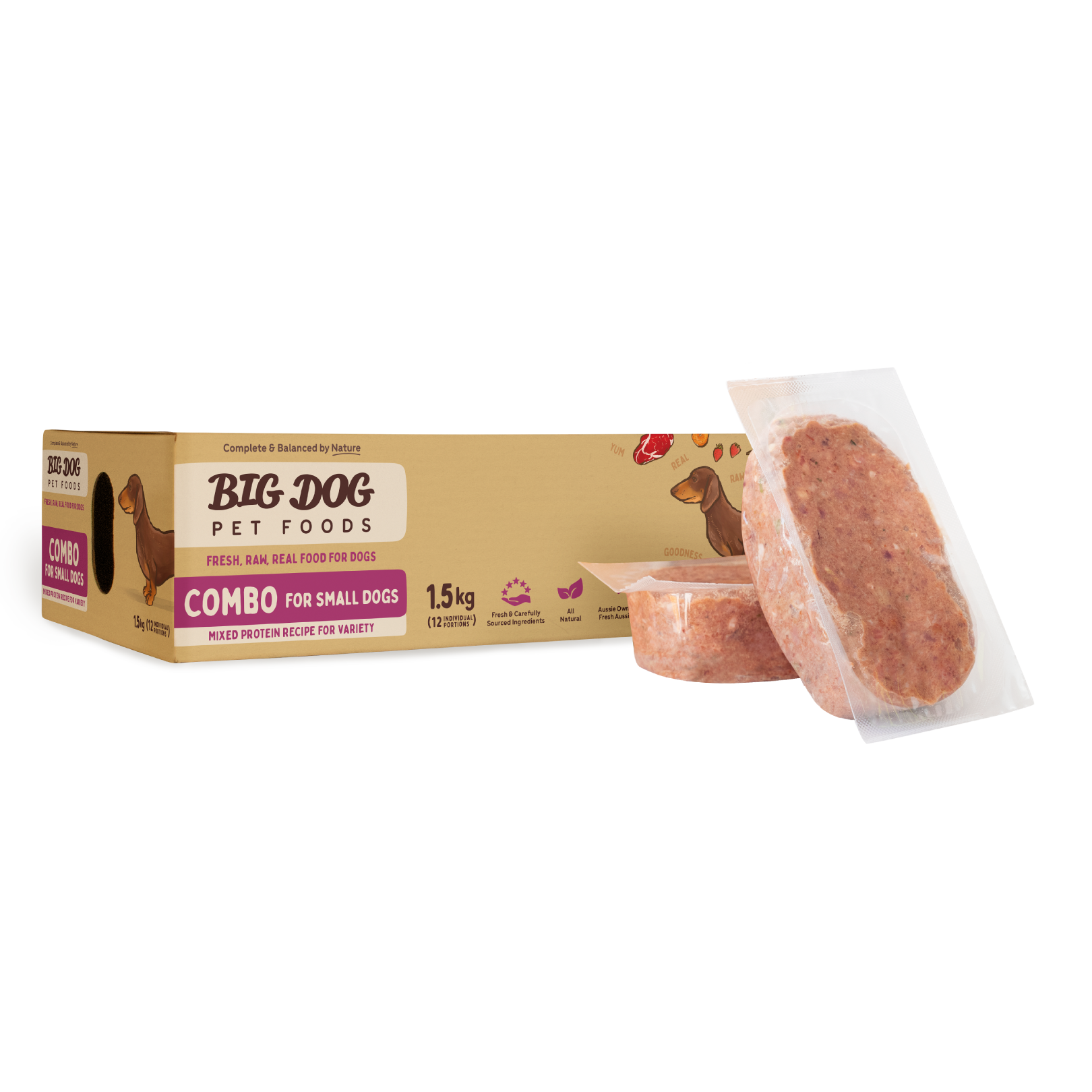 Big Dog Barf Dog Combo Small Dog 1.5KG