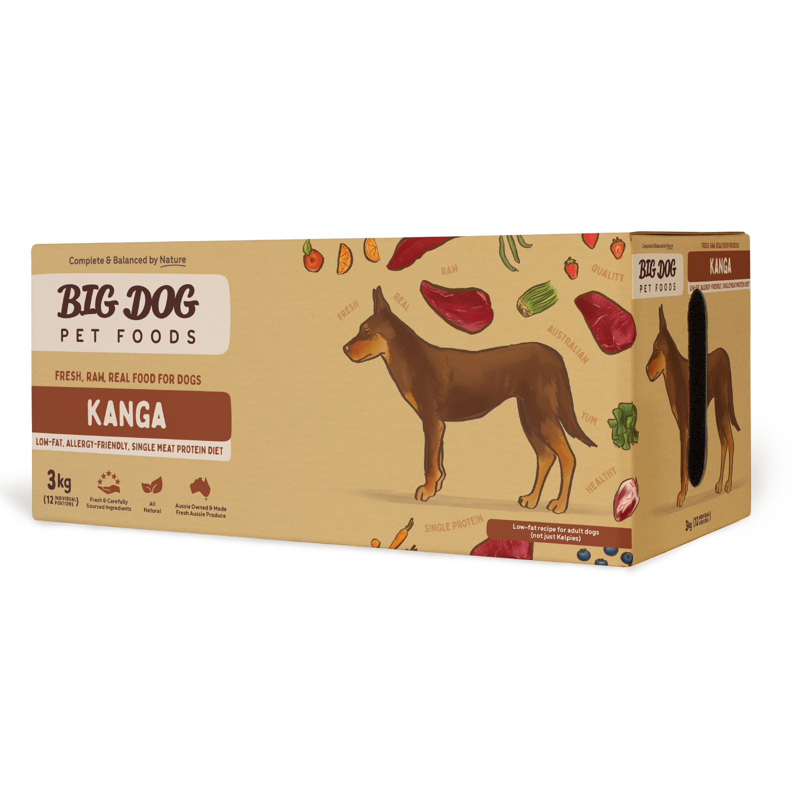 Big Dog Barf Dog Kangaroo 3KG